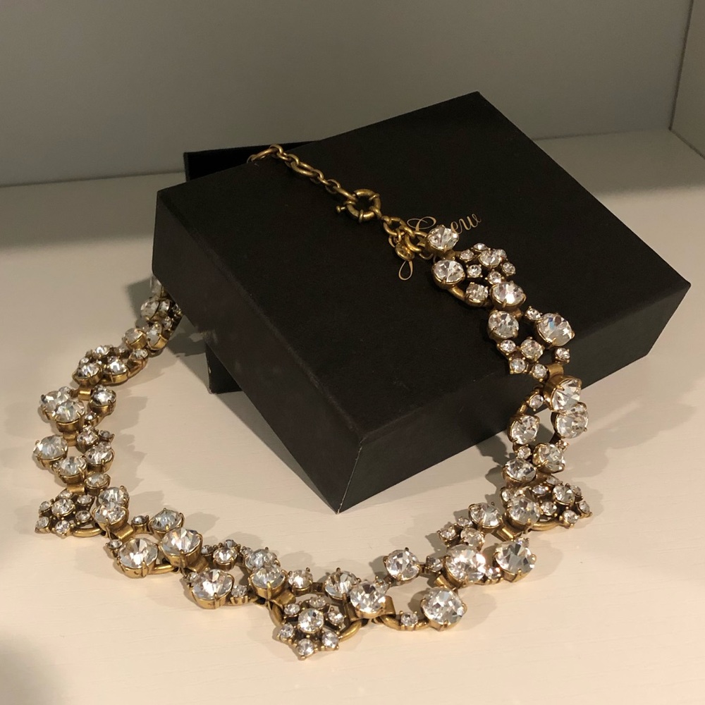 J Crew Cluster Necklace